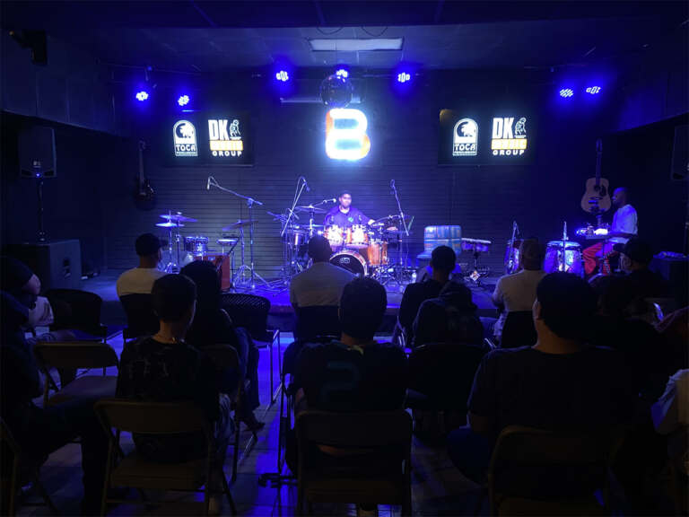 CLASE DE PERCUSIÓN CON DANI BLOIZ 4 clinica bloiz3