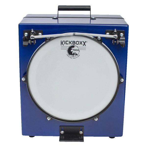 TKSDS-PRO-BL_1 Toca KickBoxx Pro Suitcase Drum Set