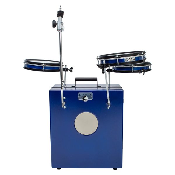 TKSDS-PRO-BL_2 Toca KickBoxx Pro Suitcase Drum Set