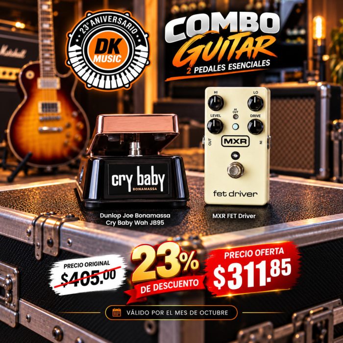 Combo con Pedales de Guitarra Escenciales