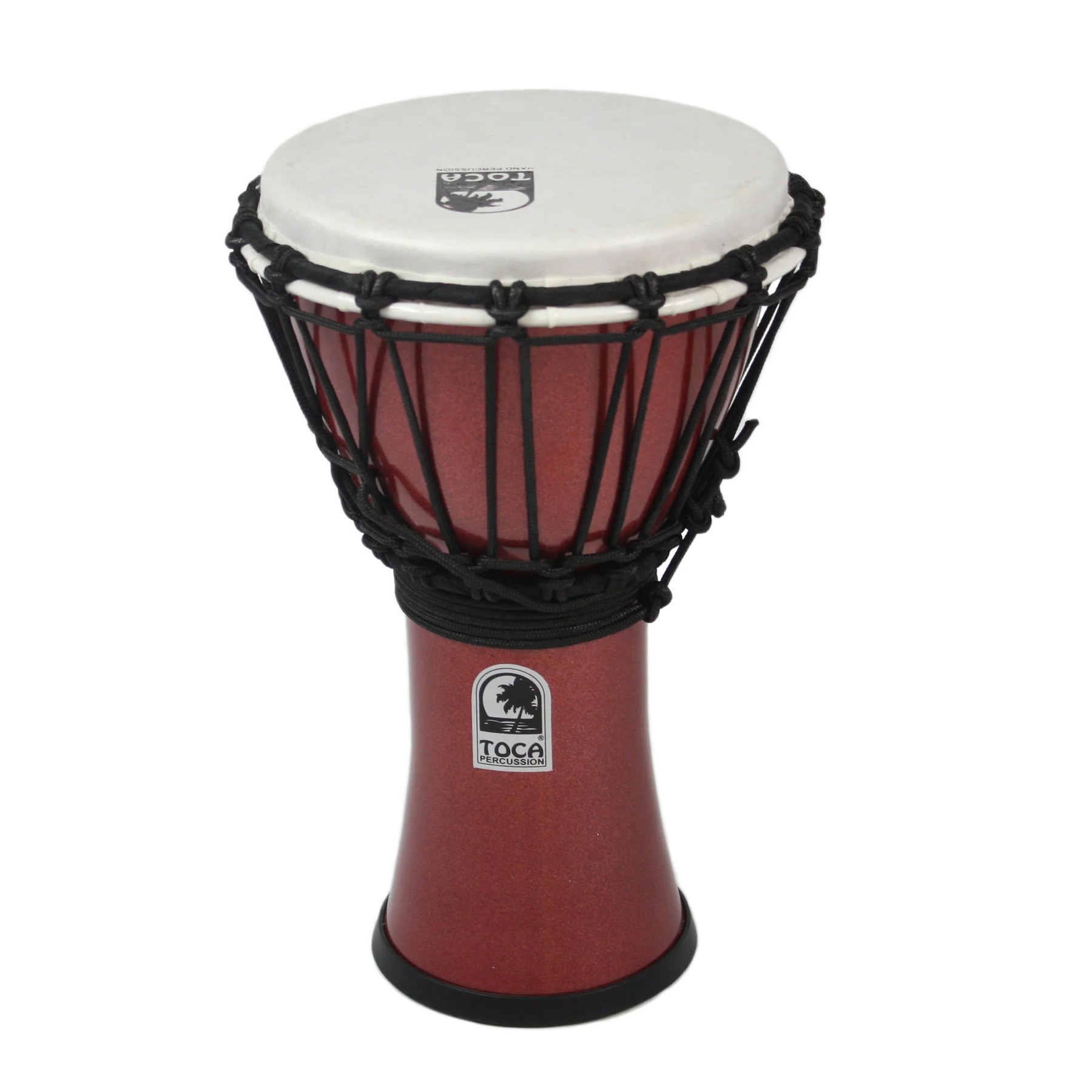 Toca Freestyle Colorsound 7" Djembes - Metallic Red 1 Toca Freestyle Colorsound 7" Djembes - Metallic Red