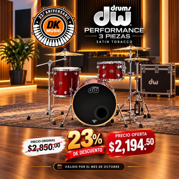 DW Performance 3 piezas Satin Tobacco