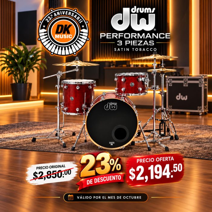 DW Performance 3 piezas Satin Tobacco