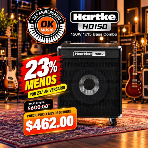 Combo de Bajo Hartke HD150 1x15 150w