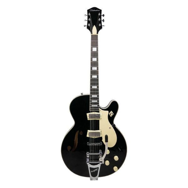 Guitarra Silvertone 1446 Gloss Black