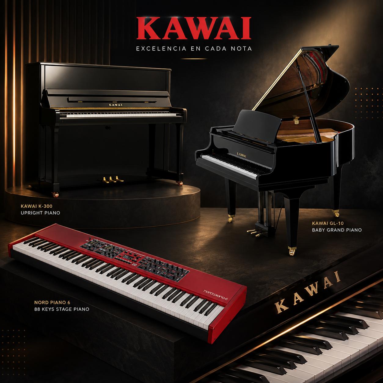 Pianos y teclados