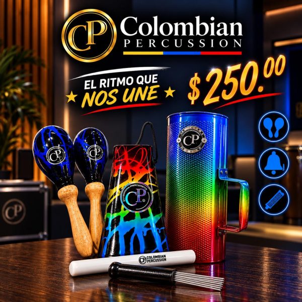 Combo Colombian Percusion Colors