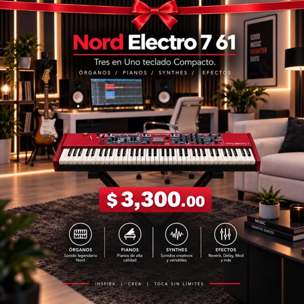 nord-electro7-61 Pianos Nord Electro 7 (61 teclas)