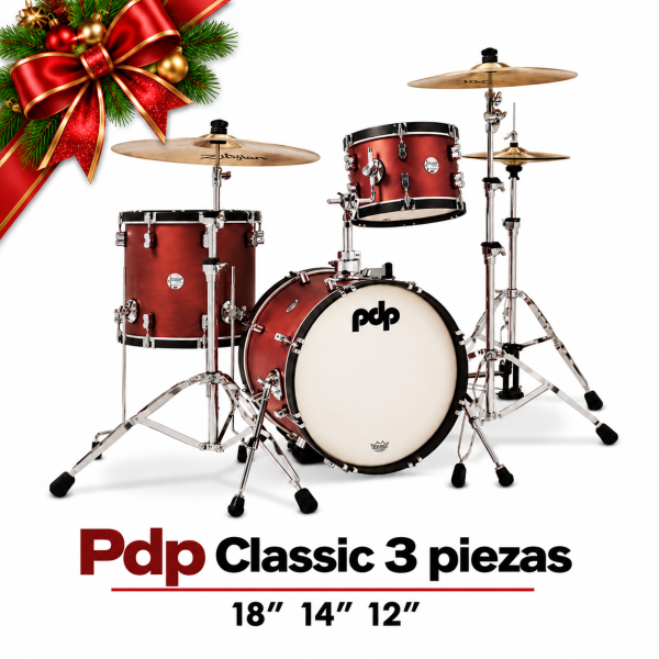 pdp-classic Bateria PDP Classic 3 piezas