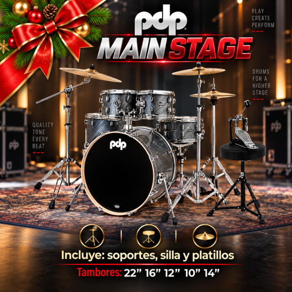 pdp-mainstage Bateria PDP Mainstage 5 piezas